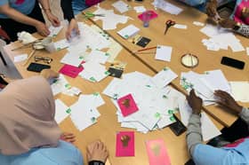Members of the Women Together group of refugees in Glasgow take part in educational programmes and other activities design to improve their wellbeing