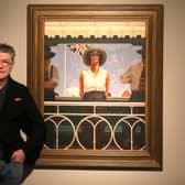Jack Vettriano at the Kelvingrove Art Gallery in Glasgow