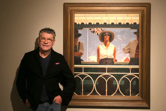 Jack Vettriano at the Kelvingrove Art Gallery in Glasgow