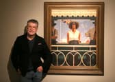 Jack Vettriano at the Kelvingrove Art Gallery in Glasgow
