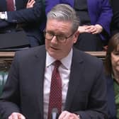 Keir Starmer addressed MPs after Sunday's summit