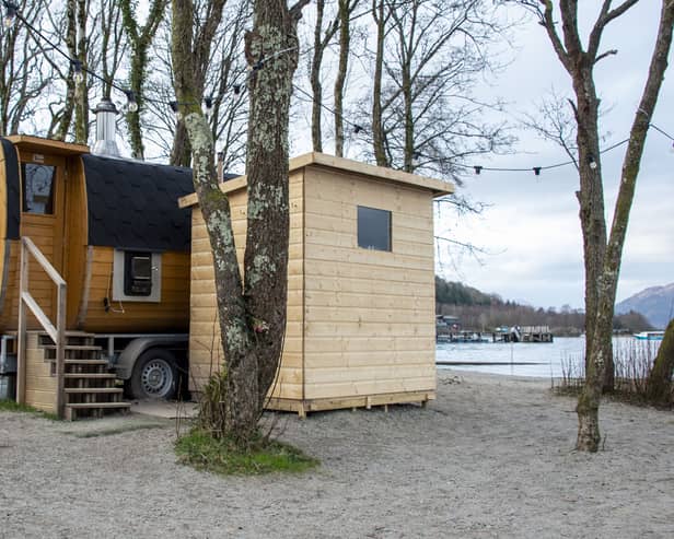 Hot Tottie Sauna in Luss