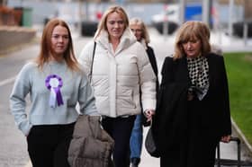 Were there really no alternative changing facilities that would have avoided discomfort for both nurse Sandie Peggie, centre, above, and Dr Beth Upton? (Picture: Andrew Milligan)