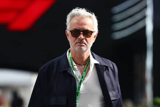 Jose Mourinho WILL be in the dugout for the visit of Rangers on Thursday. Cr: Getty Images.