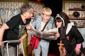 Janette Foggo, Kyle Gardiner and Helen McAlpine in Dookin' Oot