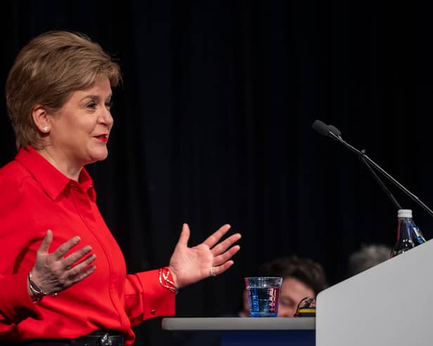 Former first minister Nicola Sturgeon