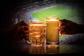 The sale of alcohol within football grounds is prohibited