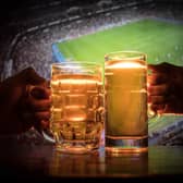 The sale of alcohol within football grounds is prohibited