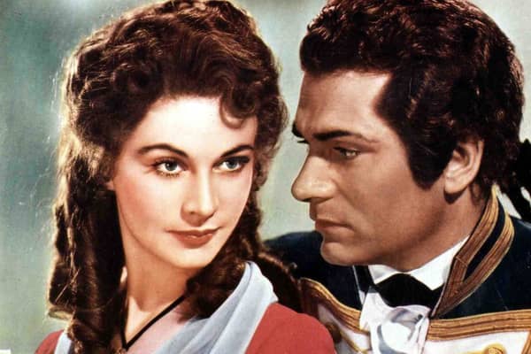 Vivien Leigh and Sir Laurence Olivier, pictured here in That Hamilton Woman in 1941.