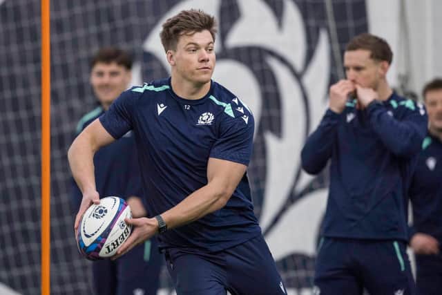 Huw Jones has recovered from a tight Achilles.