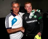 Celtic manager Neil Lennon (right) shakes hands with Real Madrid counterpart Jose Mourinho as the teams prepare for their glamour friendly match in Philadelphia in August 2012.