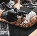 Tattoo on leg