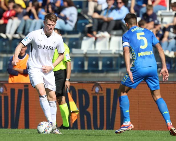 Scott McTominay and other Scottish stars could soon be playing Serie A games in America, under a new proposal from the Italian league. Cr: Getty Images.