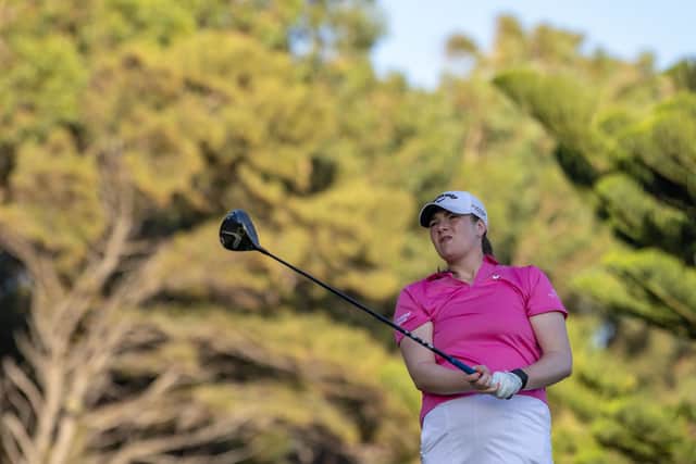 Lorna McClymont is off to an encouraging start in her latest Sunshine Ladies Tour event in South Africa