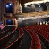 The seats from the theatre's auditorium have been kept.