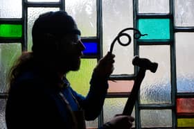 Craig Easton, Historic Environment Scotland craft fellow blacksmith