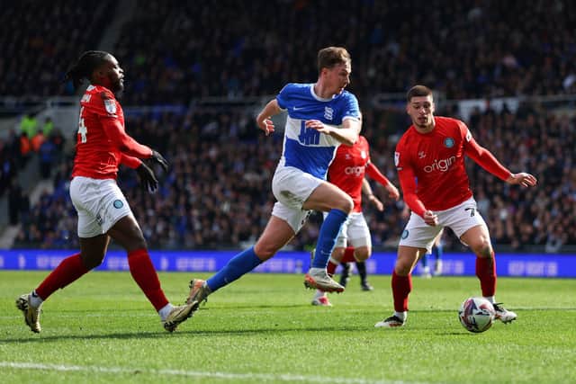 Rangers duo Kieran Dowell and Ben Davies suffered their first league defeat in 18 games on loan at Birmingham City.