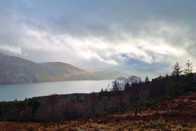 The dramatic weather patterns over the Great Glen