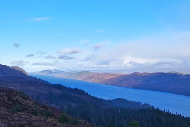 The route takes you along the 37km-long Loch Ness