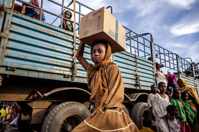 People in South Sudan are today facing flooding, hunger, intercommunal violence and political unrest (Picture:  Luis Tato)