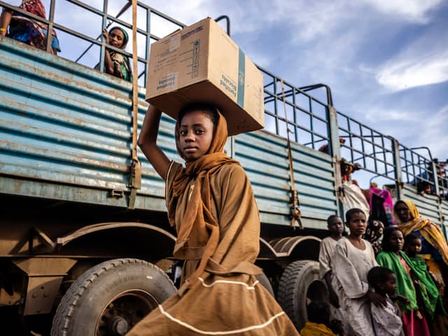 People in South Sudan are today facing flooding, hunger, intercommunal violence and political unrest (Picture:  Luis Tato)