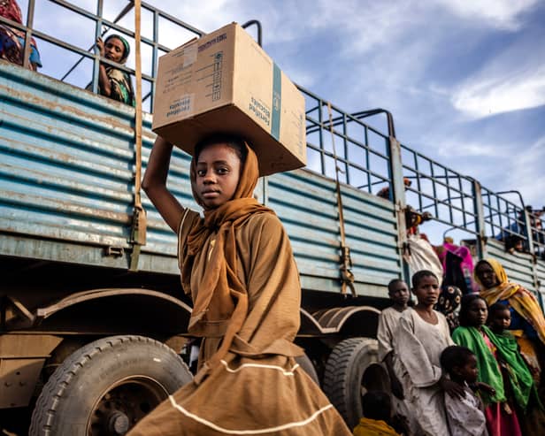 People in South Sudan are today facing flooding, hunger, intercommunal violence and political unrest (Picture:  Luis Tato)