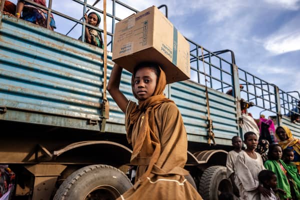 People in South Sudan are today facing flooding, hunger, intercommunal violence and political unrest (Picture:  Luis Tato)