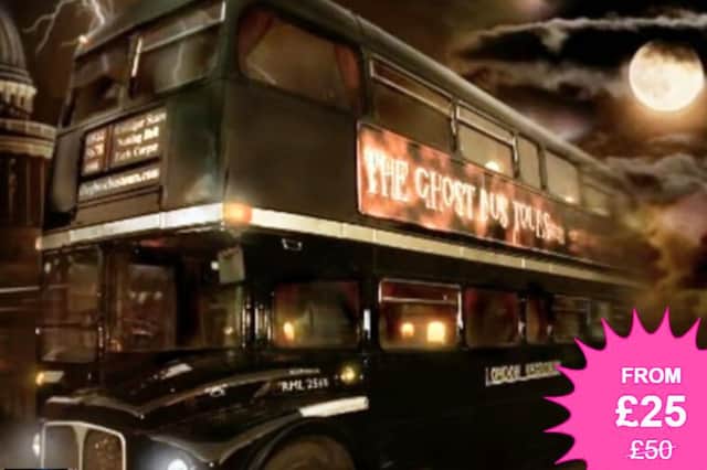The Ghost Bus Tours for 2 or 4 from £25