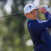 Graeme Robertson, pictured during last year’s Loch Lomond Whiskies Scottish PGA Championship at Scotscraig, shares the lead in the PGA Play-Offs in Cyprus