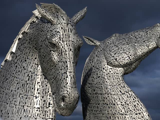 The Kelpies in Falkirk