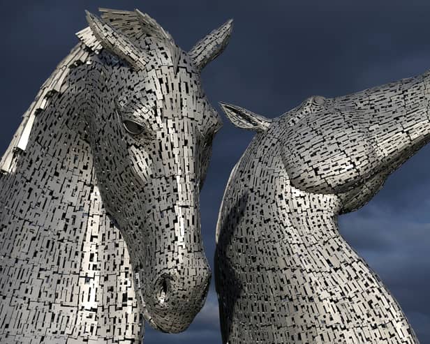 The Kelpies in Falkirk