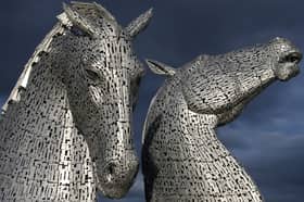 The Kelpies in Falkirk
