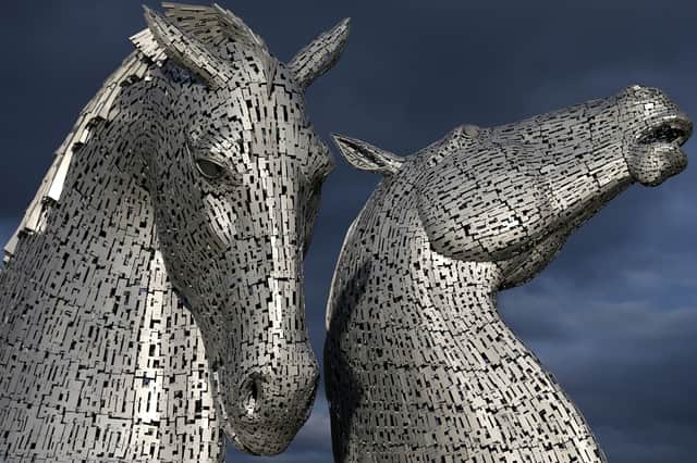 The Kelpies in Falkirk