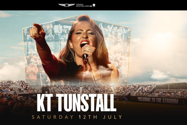 KT Tunstall will be the headline act at this year’s Fringe by the Tee during the Genesis Scottish Open