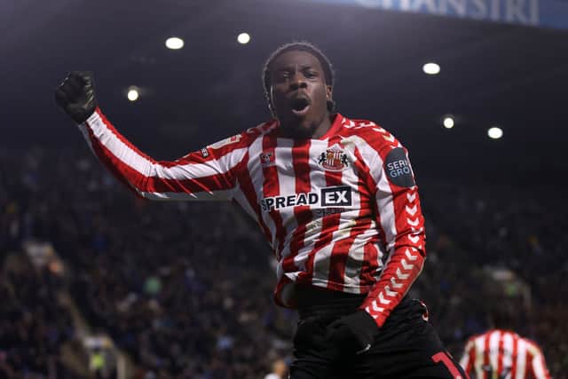 Eliezer Mayenda has enjoyed a breakout season with Sunderland this term, scoring six goals in 16 starts.