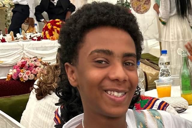 Amen Teklay, 15, was found dead in Clarendon Street, Glasgow