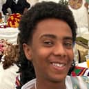 Amen Teklay, 15, was found dead in Clarendon Street, Glasgow