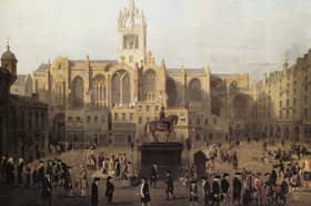 John's Coffee House and Tavern has re-opened almost in exactly the same spot where it stood for 200 years. The popular premises could be found in Parliament Close, with the tavern captured in the top right hand corner of this painting of late 18th Century scenes. PIC: Contributed.