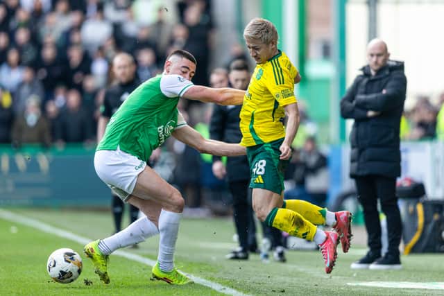 Lewis Miller and Hibs dealt with Daizen Maeda and Celtic two weeks ago.