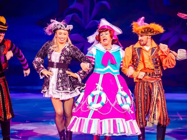 Glasgow King’s Theatre’s Peter Pan, starring Elaine C Smith, is nominated for three awards: 

Best Panto for a theatre over 900 seats, while Darren Brownlie is also up for Best Magical Being for his role as Tinkerbell and Johnny Mac is nominated for Best Comic.