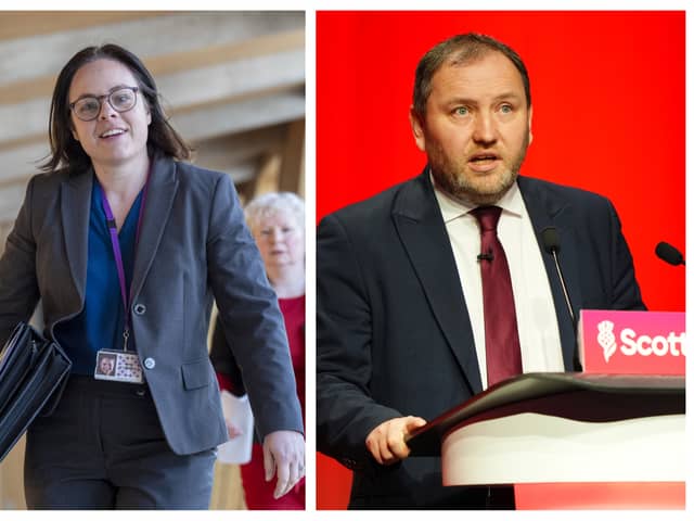 Deputy First Minister Kate Forbes and Scottish Secretary Ian Murray.