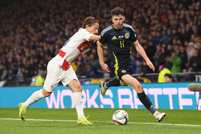 Ryan Christie has been capped 58 times by Scotland.