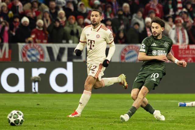 Nicolas Kuhn hopes to have caught the eye of the German national team with his goal against Bayern Munich.