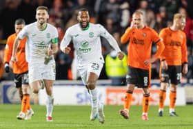 Junior Hoilett's contract at Hibs expires at the end of the season.
