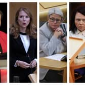 Jackie Baillie, Ash Regan, Annie Wells, and Pam Duncan-Glancy