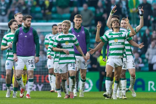 Celtic disposed of Hibs 2-0 in the Scottish Cup.