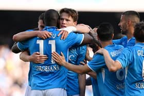 Scott McTominay was in excellent form for Napoli against Fiorentina.