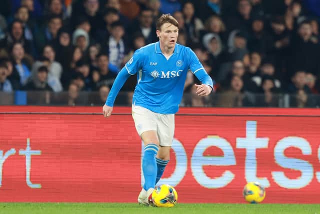 Scott McTominay has been in excellent form for Napoli.