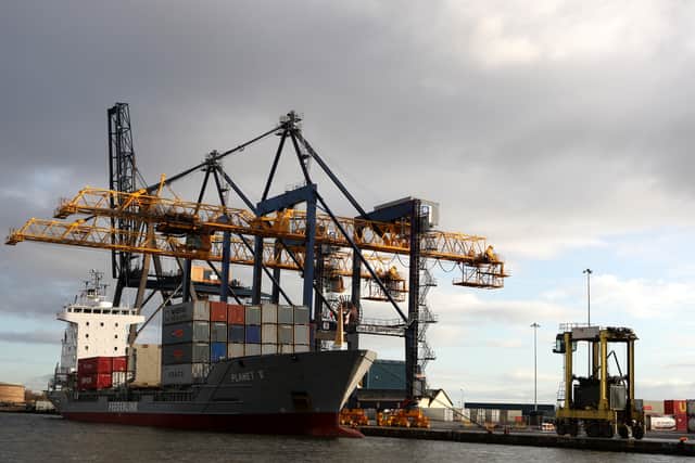 Grangemouth Docks, Falkirk, Scotland.