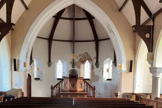 Braemar Kirk held its last service on Sunday. The church has been sold to the owners of the Fife Arms who said the first priority is to fix the roof and repoint the building